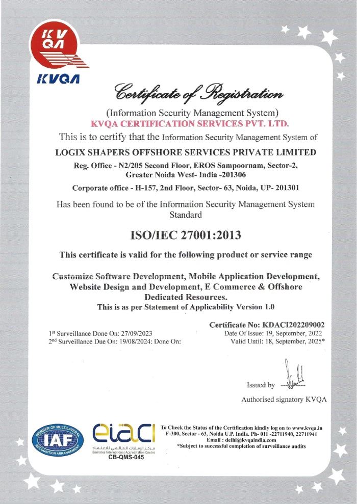 LOGIX SHAPERS iso iec