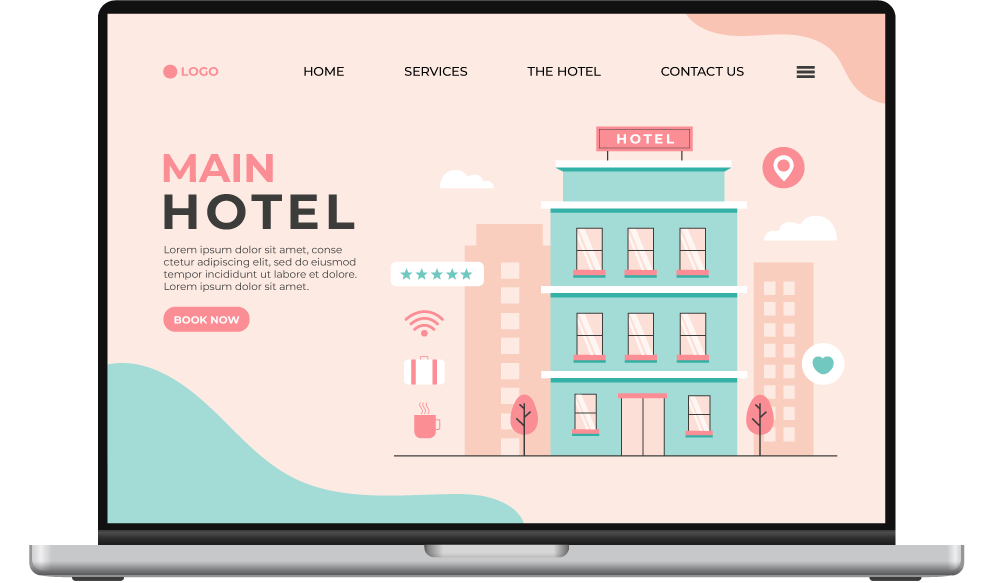hotel website